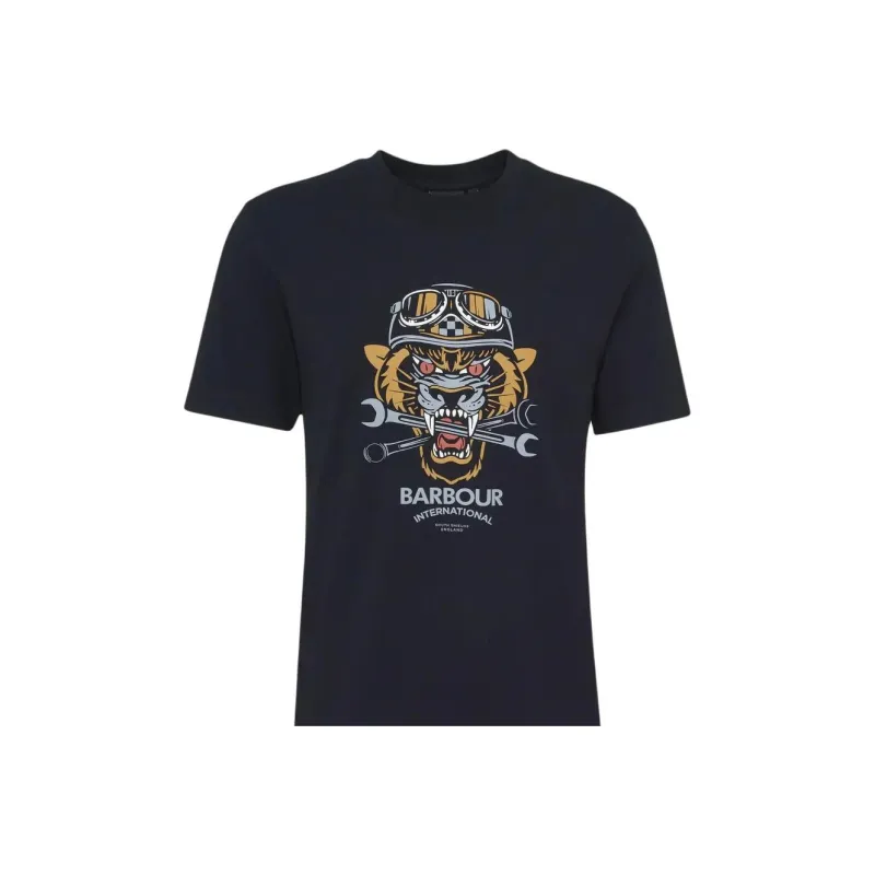 BARBOUR T Shirts Men Black-3