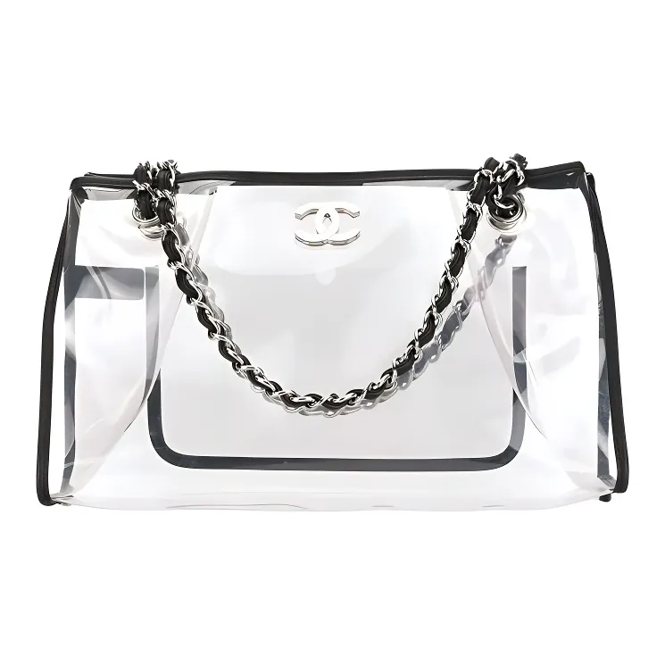 CHANEL PVC Handbag Regular Women's Multicolor-0
