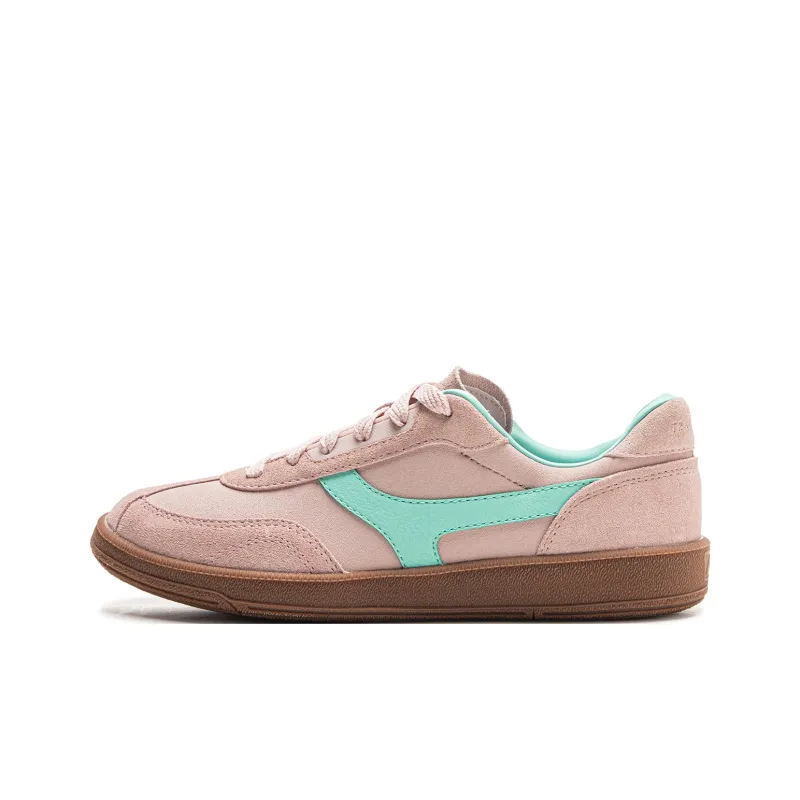 LiNing Yunchuan 2 Slip Resistant, Abrasion Resistant, Lightweight Low Top Skateboard Shoes Women's Light Blush Pink-0