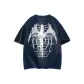 Navy Blue-White