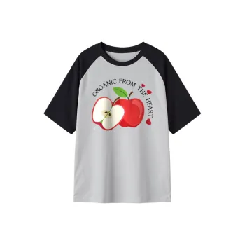 FAIRWHALE Drop Shoulder Sleeve T Shirt Women's