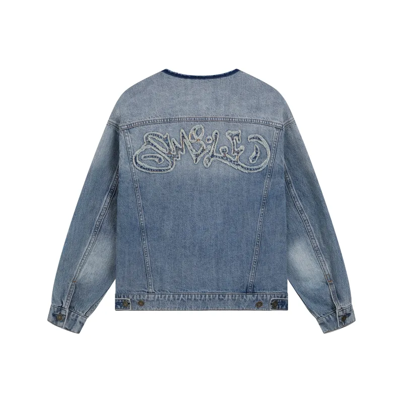 SMILEREPUBLIC Denim Jacket Unisex-1