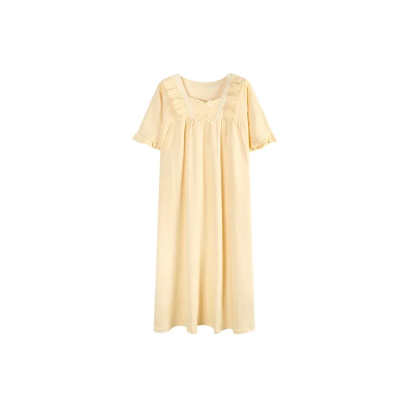 Cotton Shopping Nightgown Women's-0