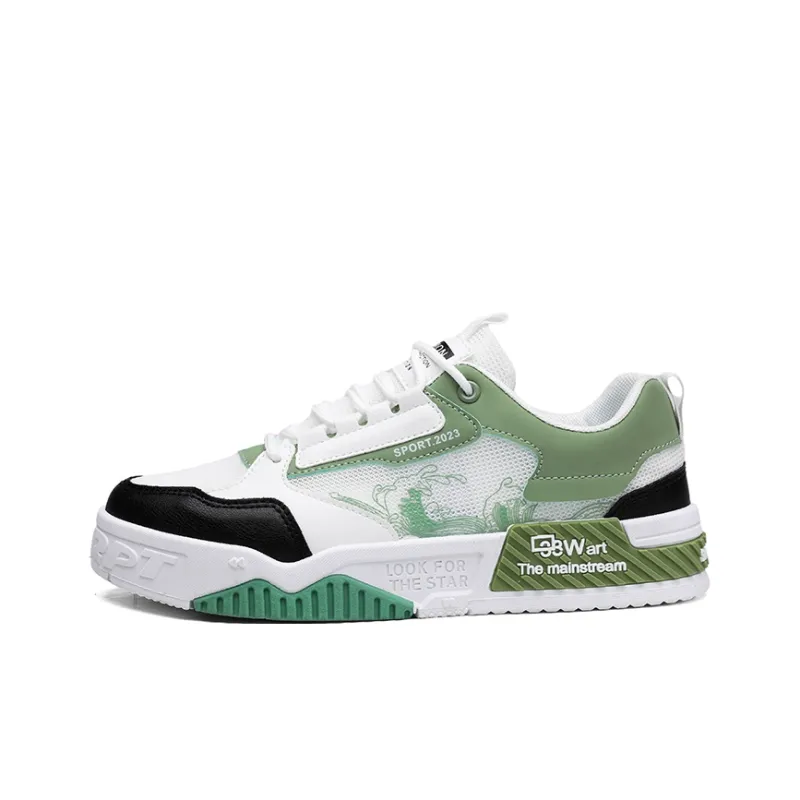 LONGDUIZHANG Slip Resistant Cushioning Abrasion Resistant Low Top Skateboard Shoes Unisex-8
