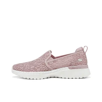 Skechers Go Walk Smart Abrasion Resistant Breathable Low Top Casual Shoes Women's Pink