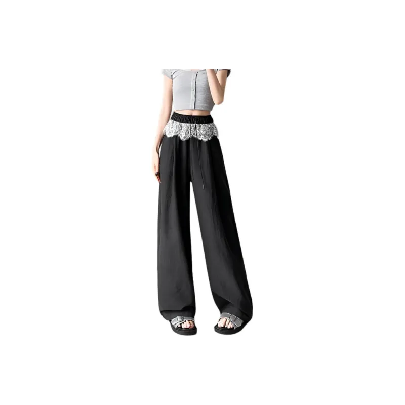 Flowers In Water Casual Pants Women's-9