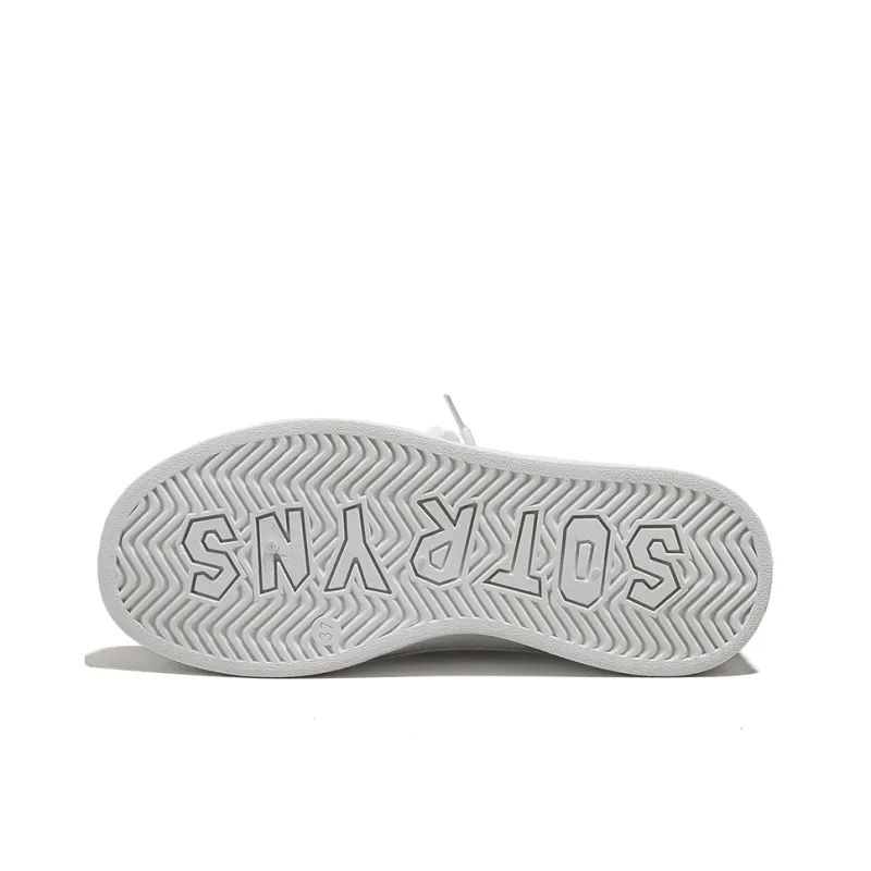 HUANQIU Rubber Sole Abrasion Resistant Slip Resistant Closed Toe Slippers Women's White Blue Red-4