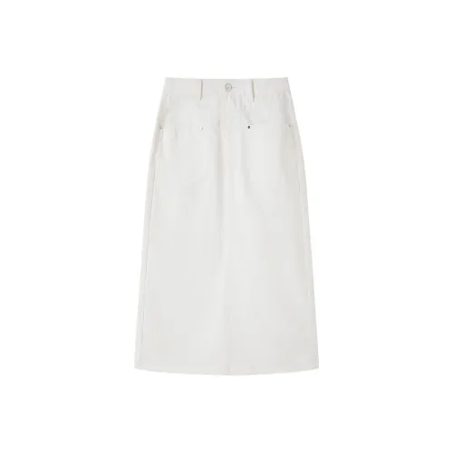 XIANGYING Denim Long Skirt Women's