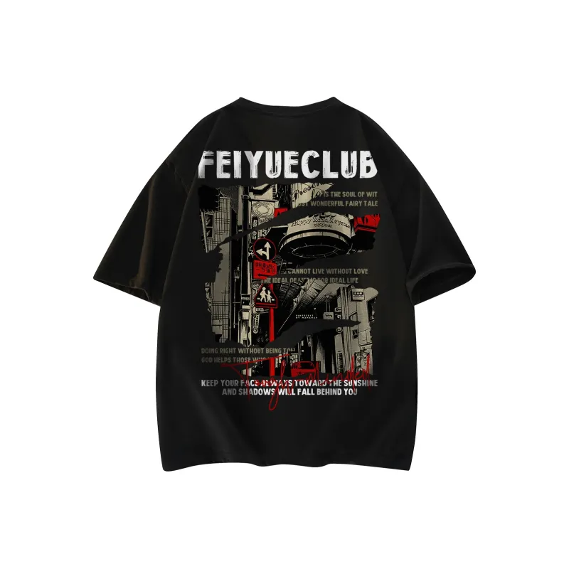 Feiyue T Shirts Unisex-6