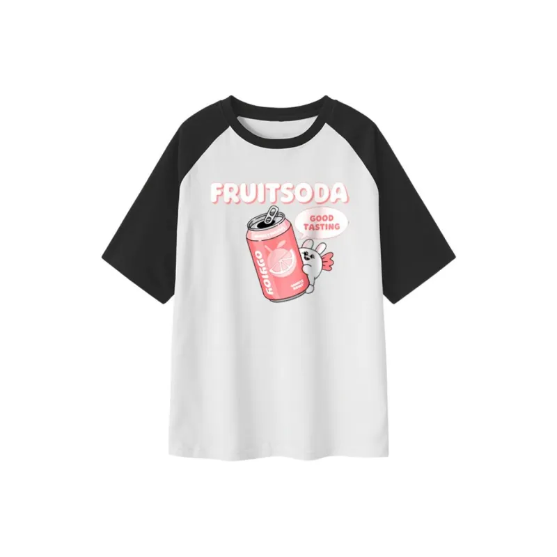 FAIRWHALE Raglan Sleeve T Shirt Women's-4