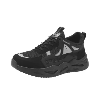 SUPEREDGE Breathable Lightweight Rebound Low Top Casual Shoes Men's