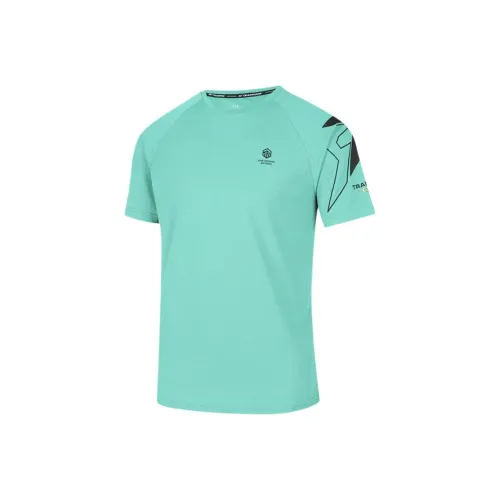 361° T Shirt Men's Vivid Aqua Blue