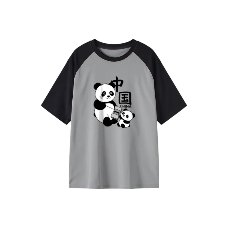 FAIRWHALE Drop Shoulder Sleeve T Shirt Women's-12