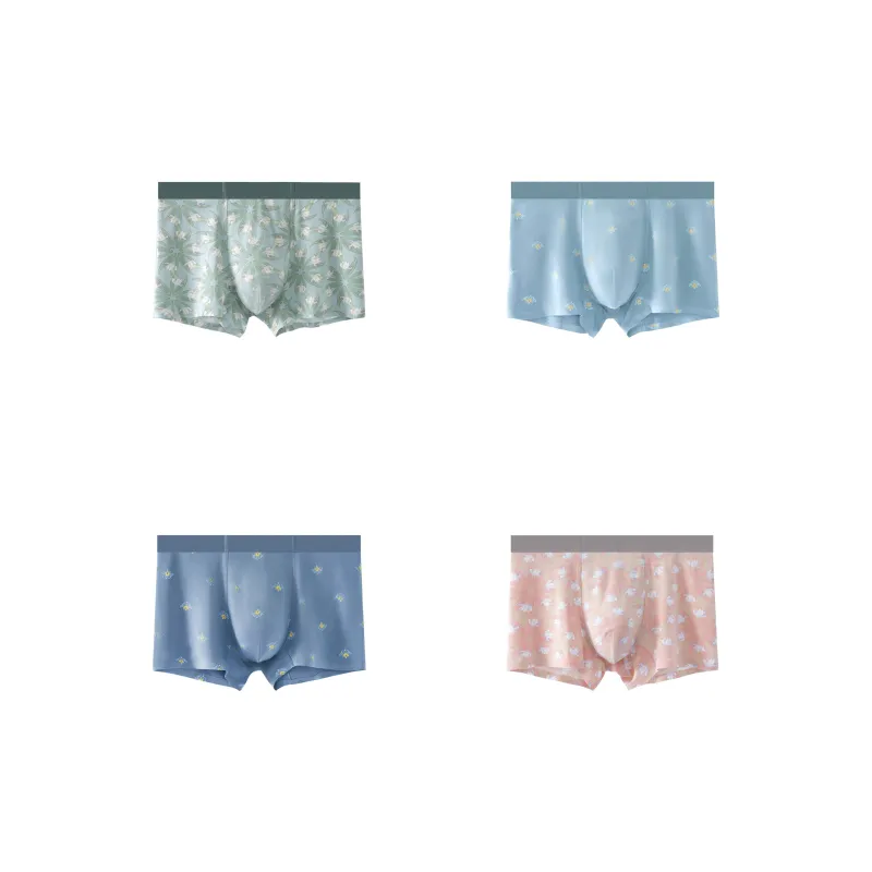 LUYOUYE Underpants Men's 4 Pack-8