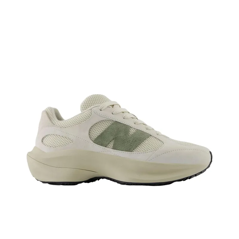 New Balance Wrpd Runner Anti Slip Wear Resistant Low Top Casual Running Shoes Unisex White Green-1