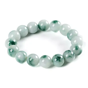 Cuiya Golden Building Glutinous Jade Jadeite Bracelets Unisex