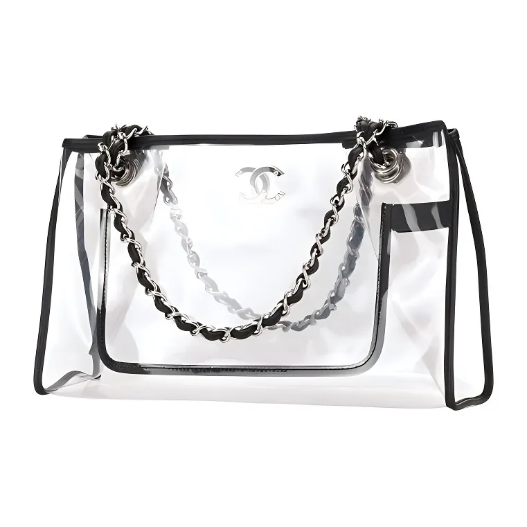 CHANEL PVC Handbag Regular Women's Multicolor-1