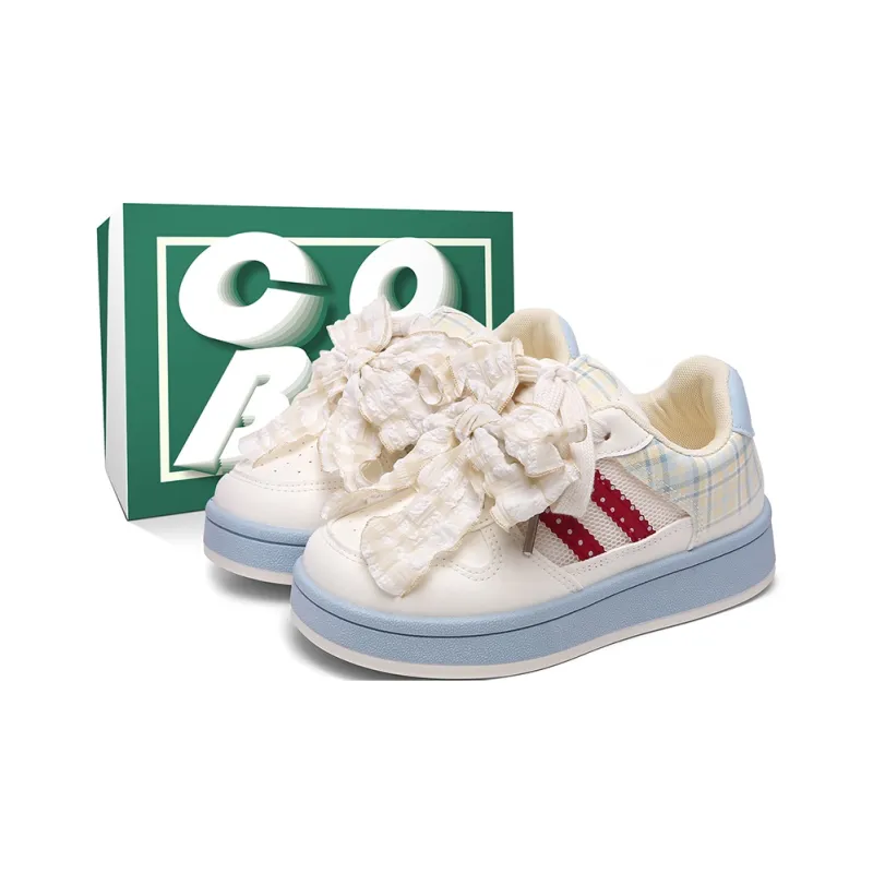 Cob Slip Resistant, Lightweight, And Breathable Low Top Skateboard Shoes Women's-0