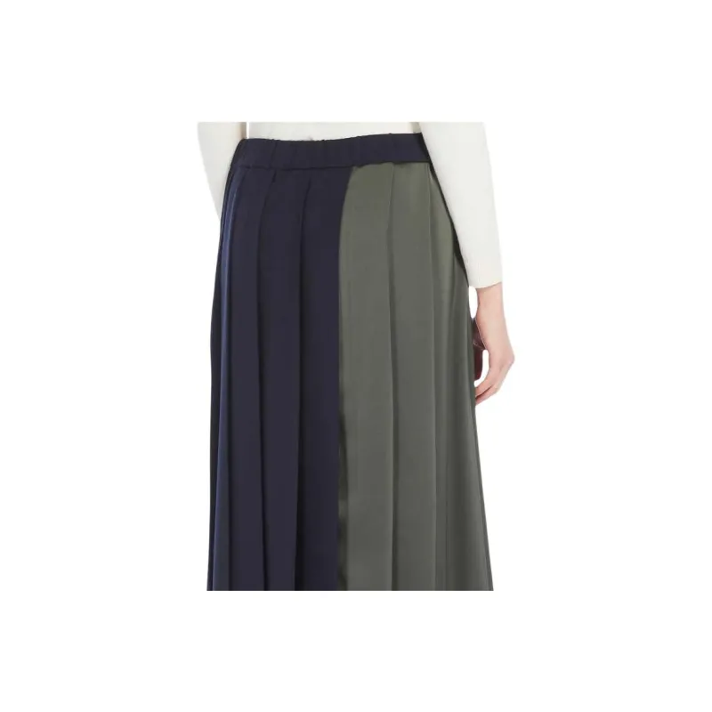 WEEKEND MaxMara Managua Asymmetric Pleated Skirt-4