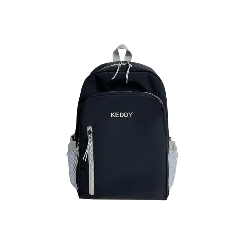 Yalu Nylon Fabric Backpack Regular Unisex White/Black/Coffee/Brown-7