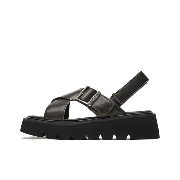 Millies Beach Sandals Women's Black, Brown-0