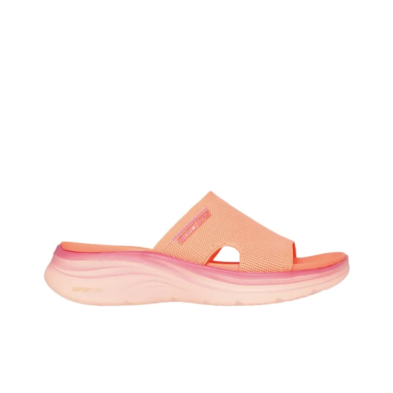 Skechers Vapor Foam Coastal Sunset Slide Slippers Women's Pink-1