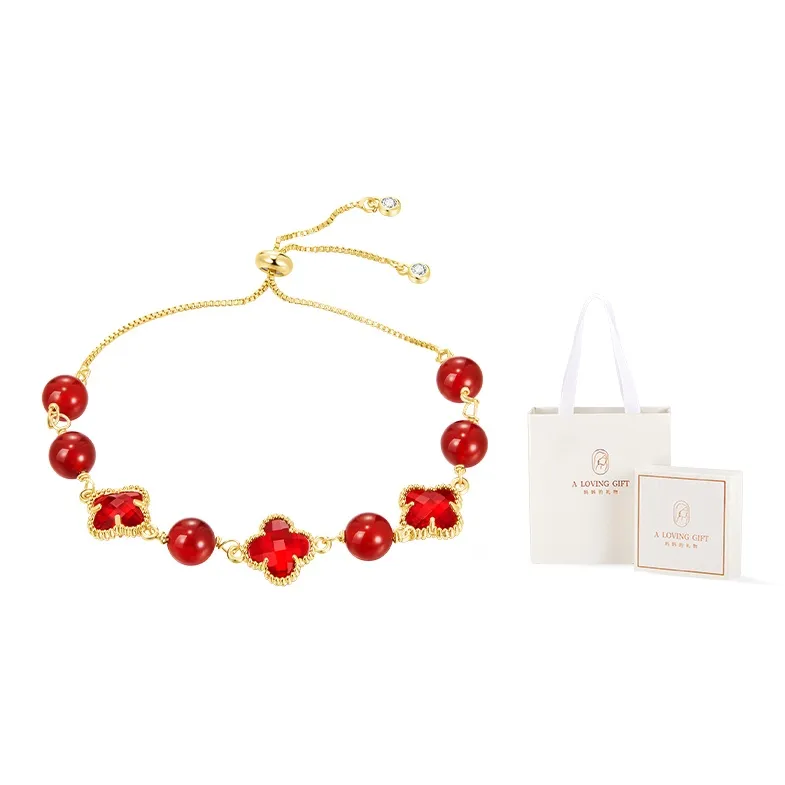 Mom's Gift Agate Jade Bracelets Women's-1