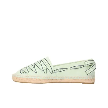 TORY BURCH Ribbon Espadrilles Women's Grassland Mist