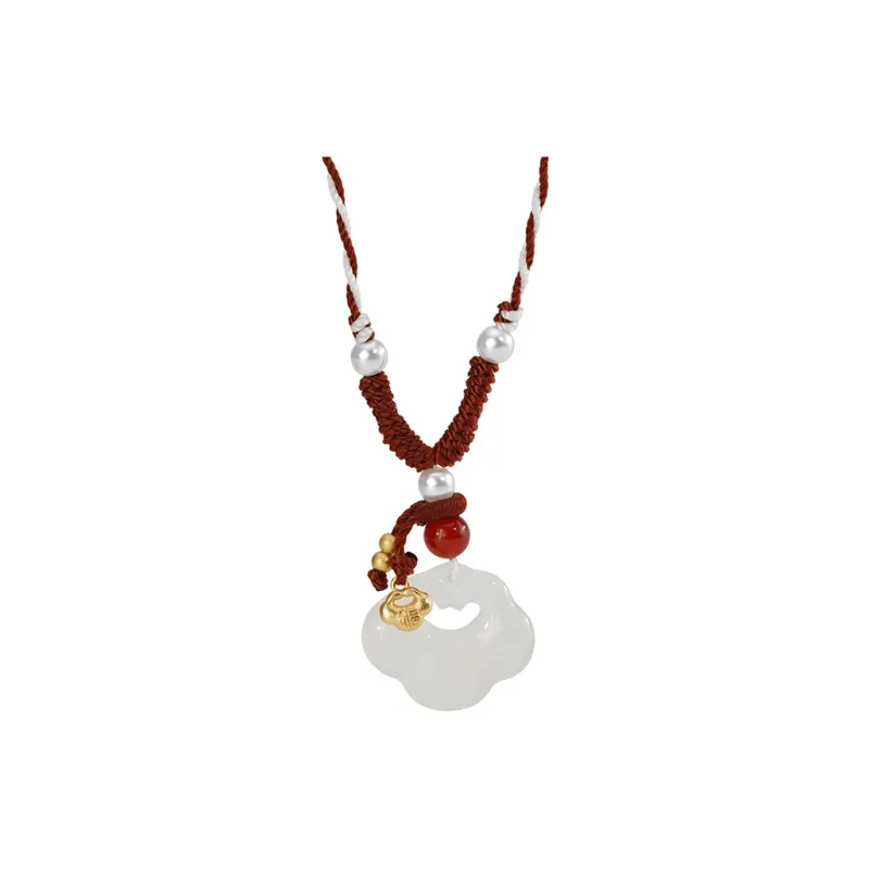 CARAT'S DIARY Chalcedony Necklaces Unisex-0