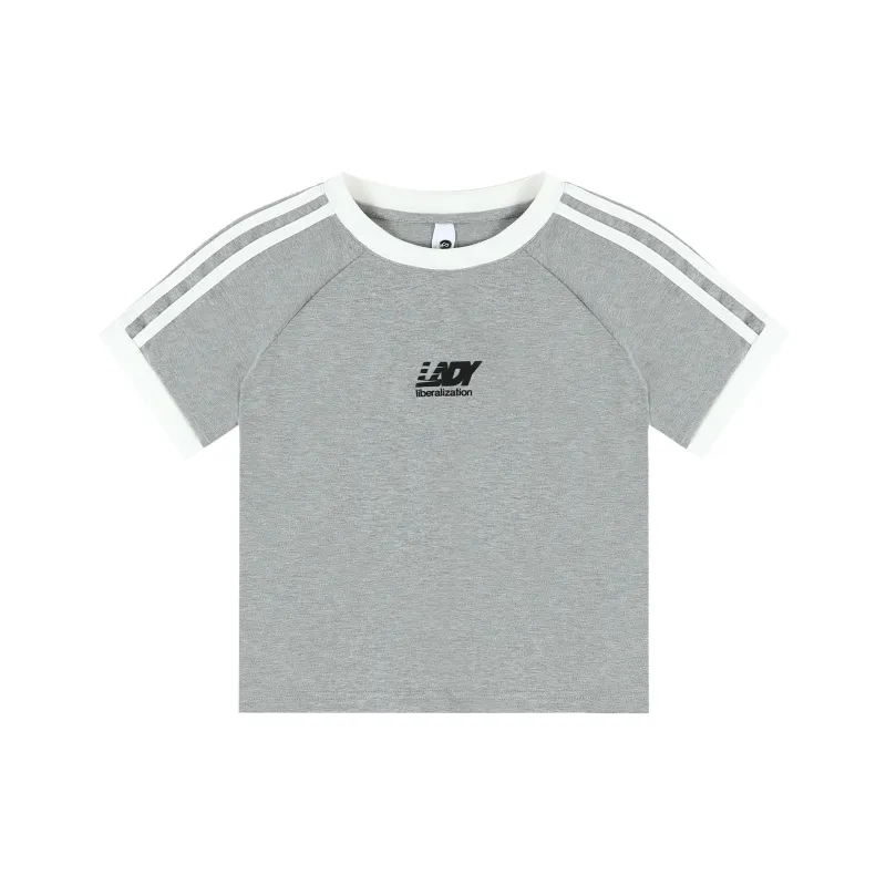 LADY IDEAL Raglan Sleeve T Shirt Women's-3