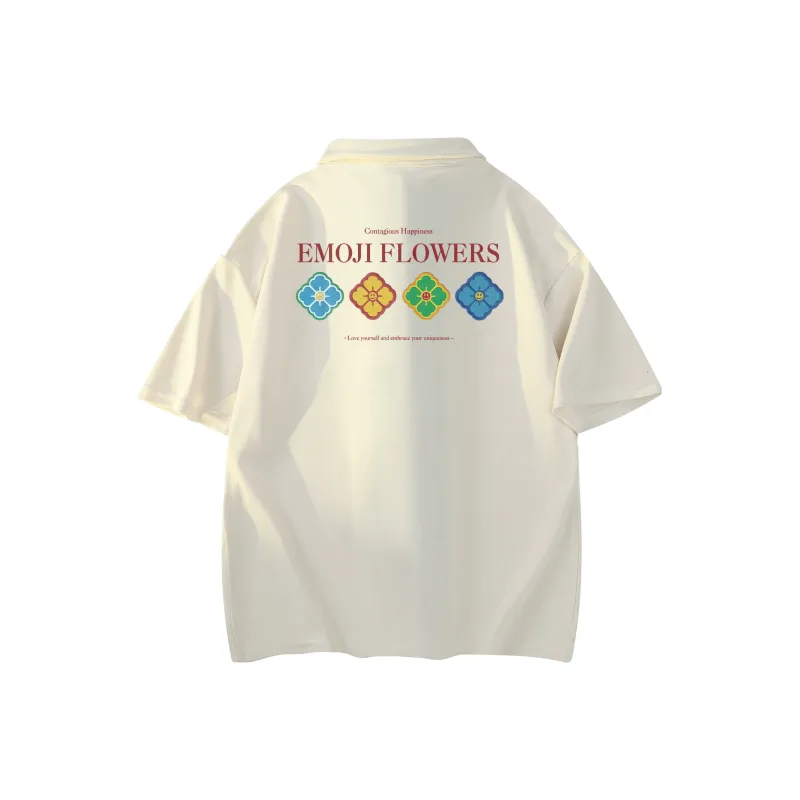 Emoji Polo Shirts Unisex-18