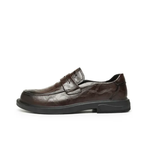 XIAOTOULANG Loafers Mens Black