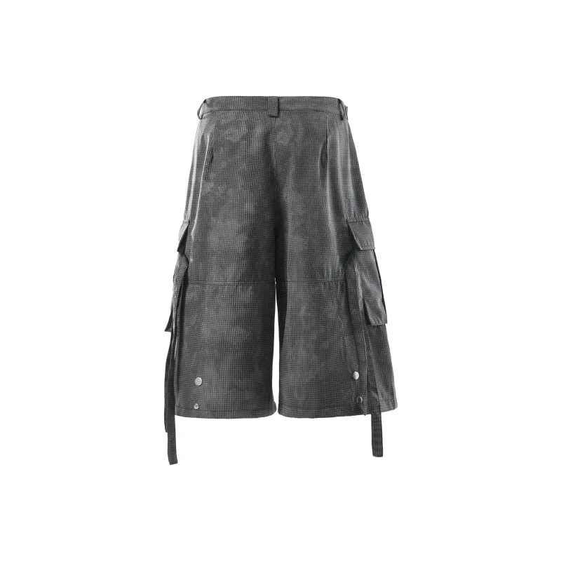 VINMUK Cargo Shorts Unisex Dark Gray-1