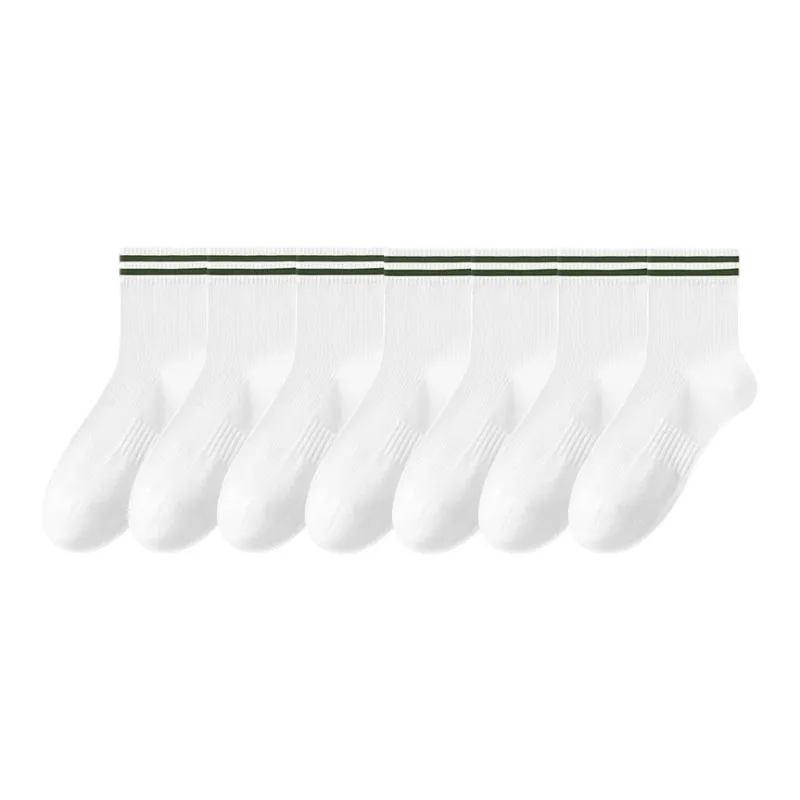 7 SEVFUN Mid Calf Socks Women's Combo Set-24