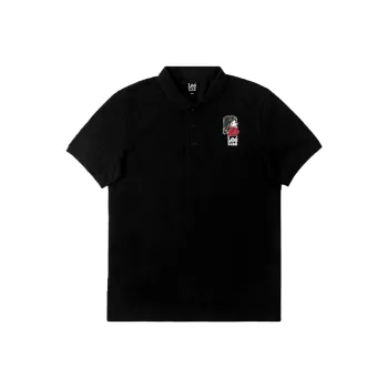 Lee Polo Shirts Men Black