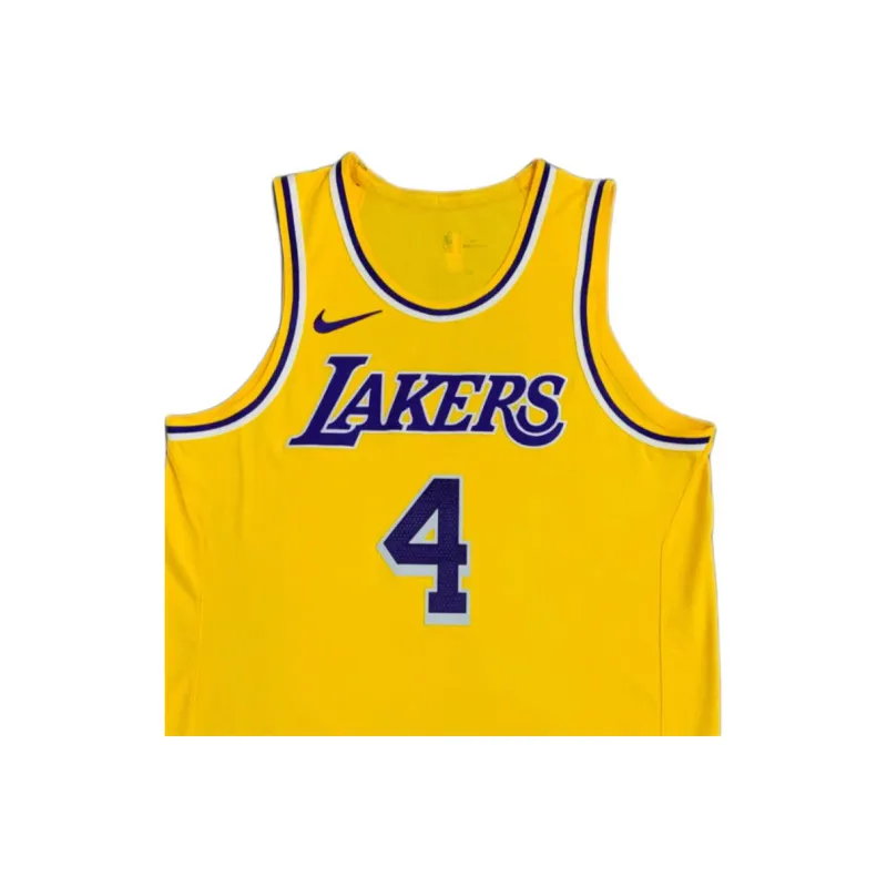 Nike x NBA Basketball Jersey Men's Yellow-2