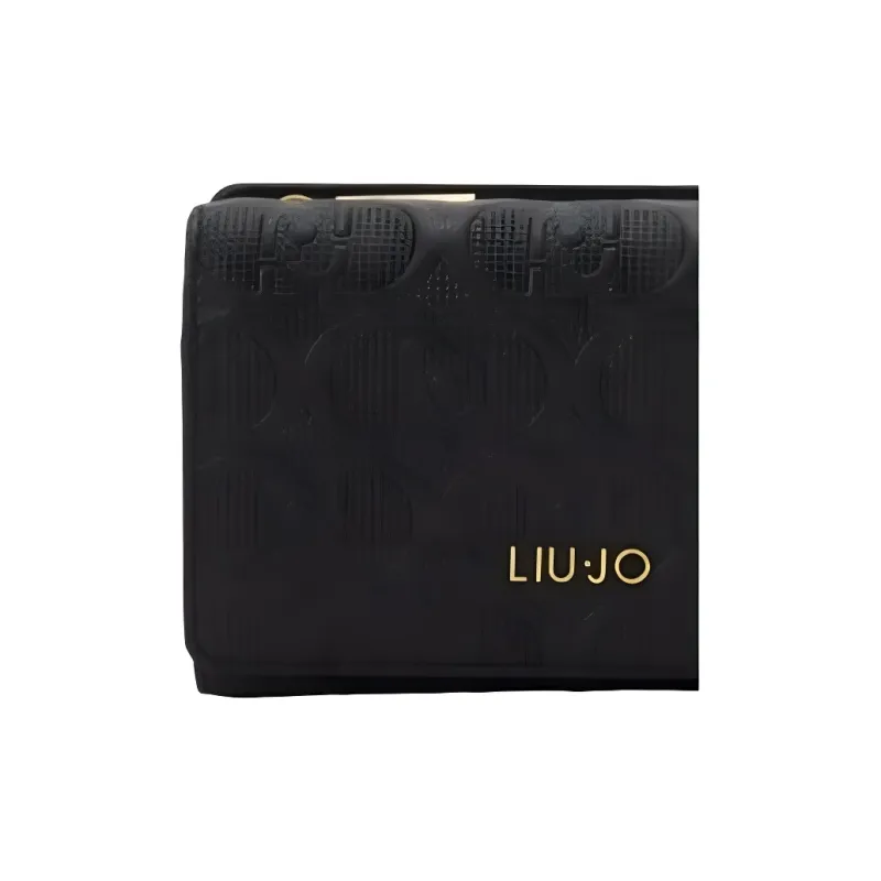 LIU·JO UOMO Synthetic Leather Wallet Medium Size Women's Black-3