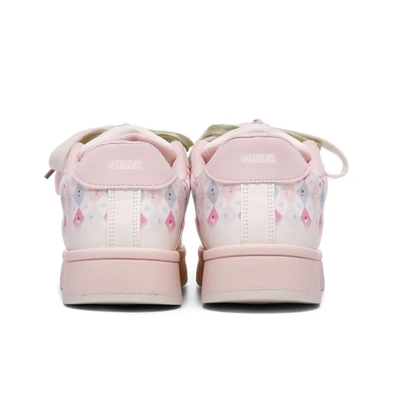 Lovely You Wear resistant And Lightweight Low Top Skateboard Shoes Women's-20