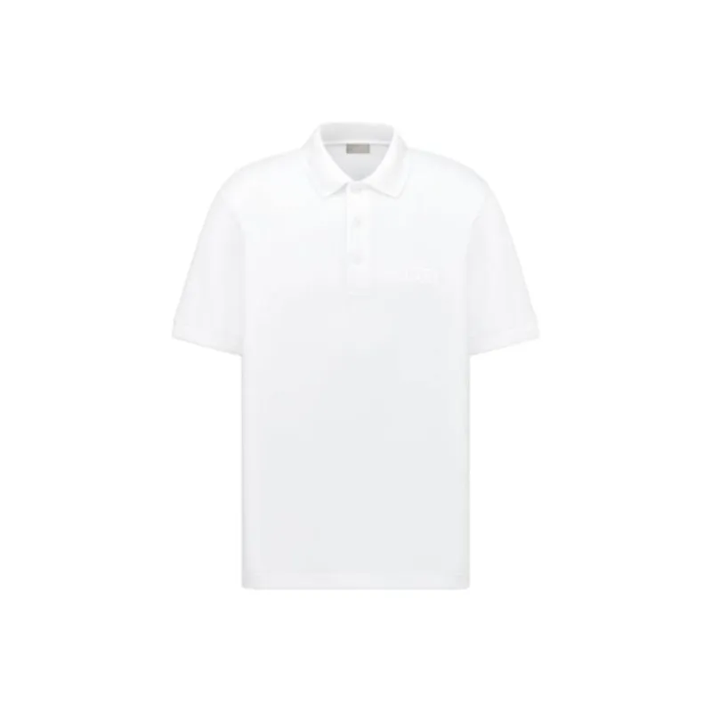 DIOR Polo Shirts Men White-0