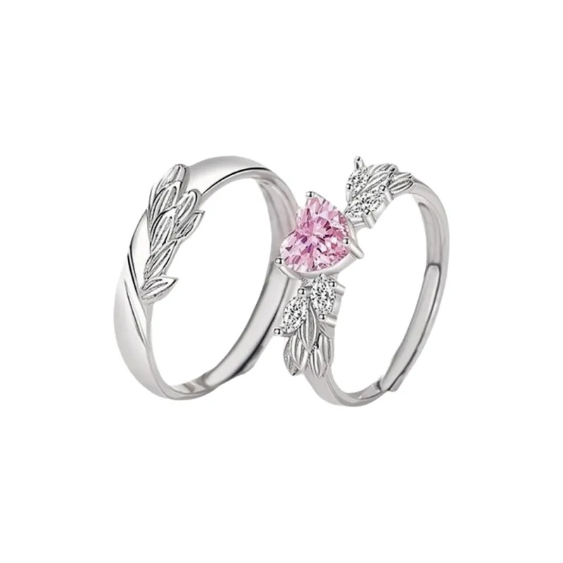 DAWO 925 Sterling Silver Rings Unisex-0