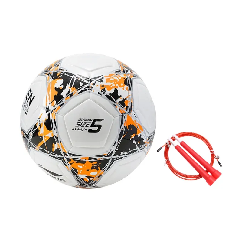 LiNing Size 5 Soccer TPU Seamless Thermal bonding Unisex Multicolor-14