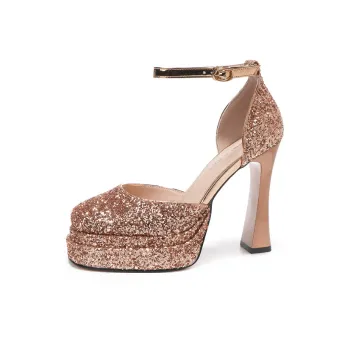 GOSO Chunky Heel High Heels Women's