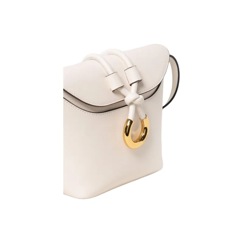 COCCINELLE Leather Shoulder Bag Women's White-2