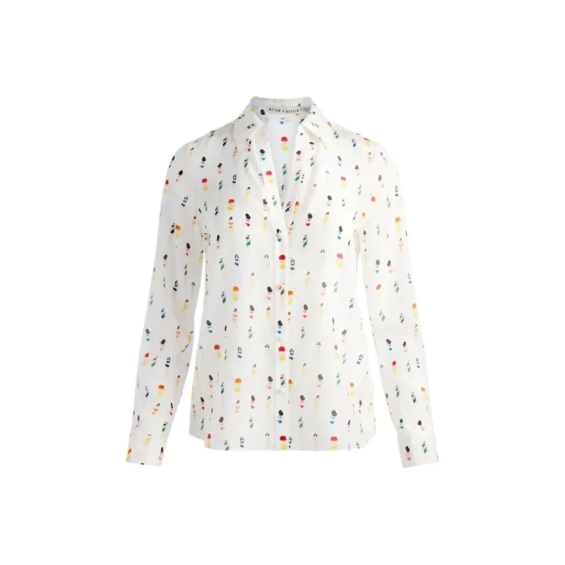 ALICE+OLIVIA Eloise Shirt-0