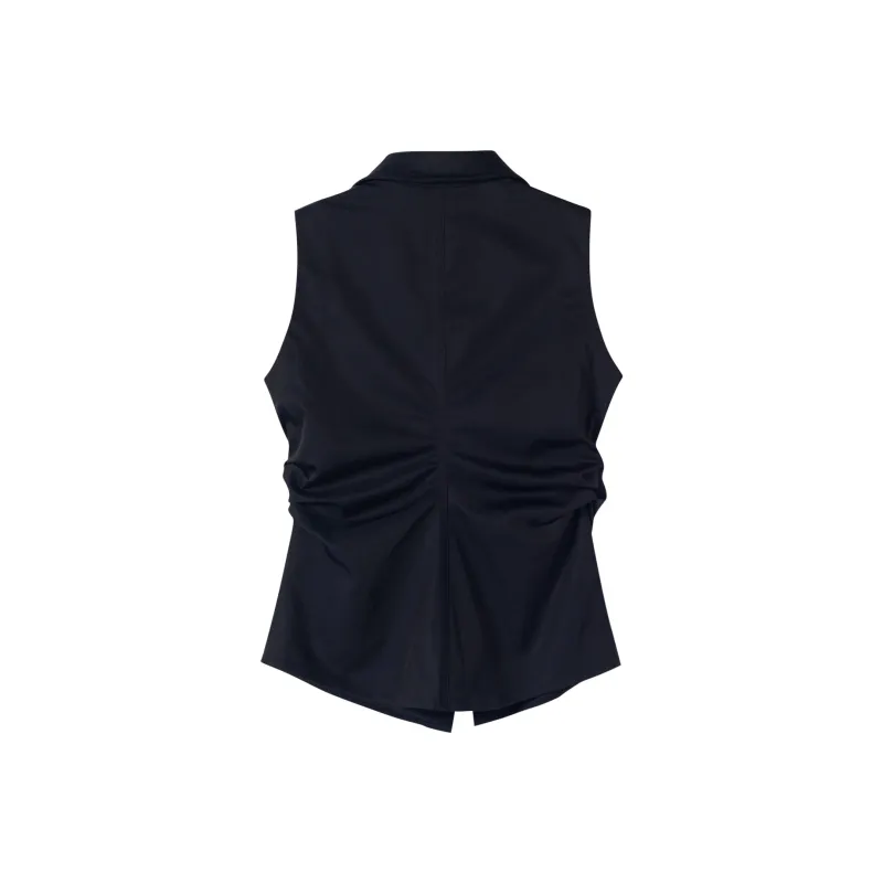 MOLE'NERATION Vests Women's Ink Black-1