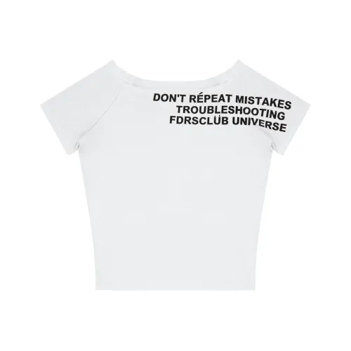 FDR T Shirts Women's White