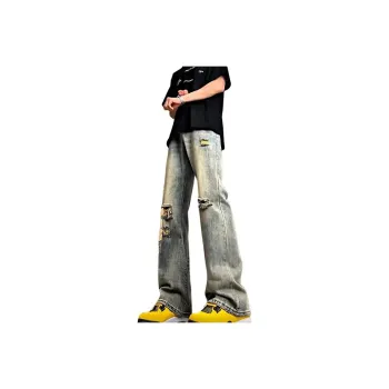 BENGEN Jeans Unisex Blue