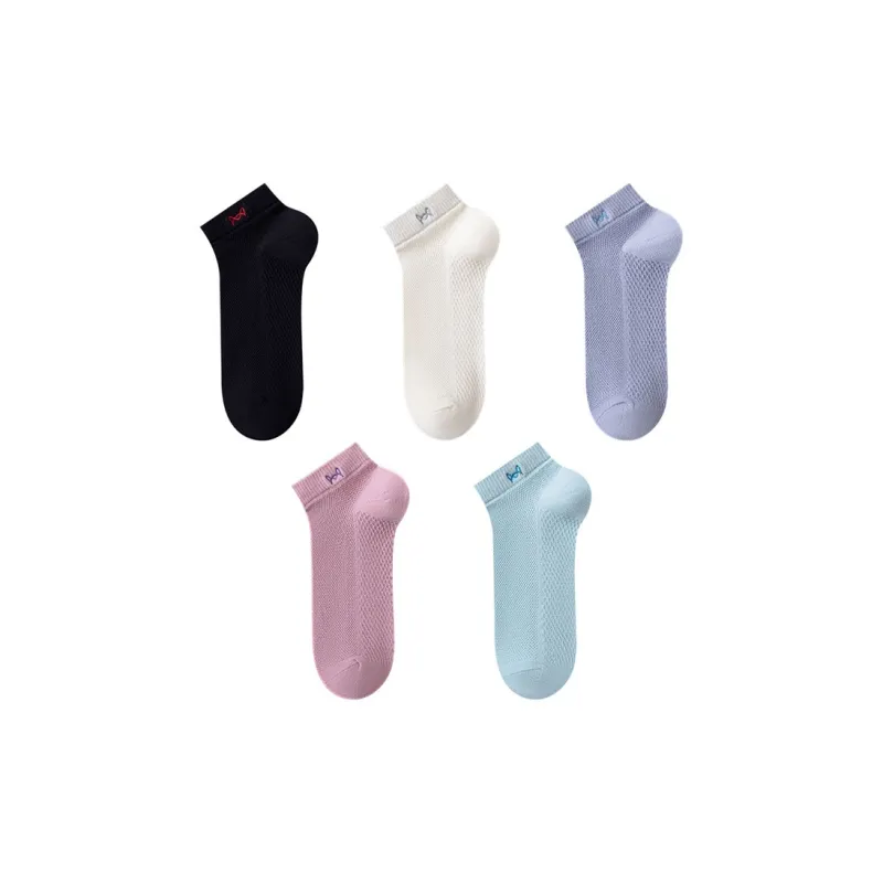 MIIOW Cool One Summer Series Ankle Socks Women's 5 Pack-38