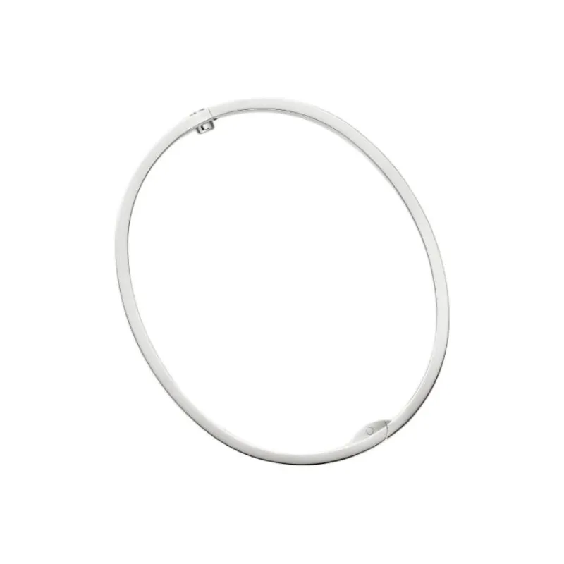 CARTIER 18K White Gold Bangles Women's Silver-1