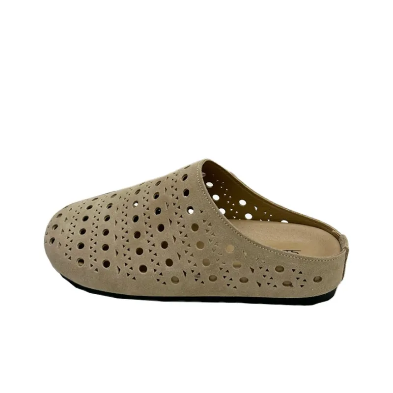 Shougu Rubber Sole Slip Resistant Abrasion Resistant Closed Toe Slippers Women's-5
